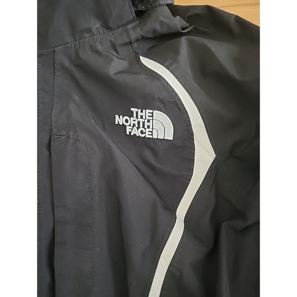 The North Face Jacket Women's XS Black White HyVent Hooded Jacket Coat - Picture 4 of 16